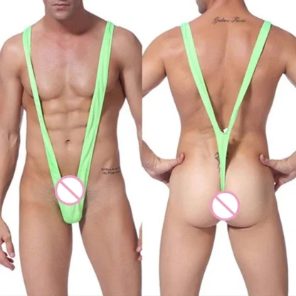 Stretchable Mankini Bodysuit - Image 7
