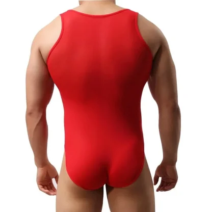 High Elasticity Mesh Bodysuit - Image 4
