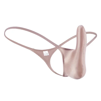 Glossy Bulge Pouch G-string - Image 10