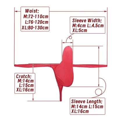 Glossy Bulge Pouch G-string - Image 15