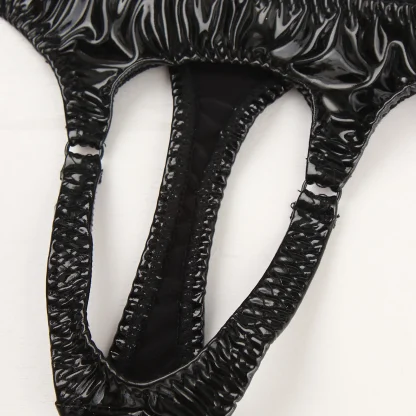 Crotchless Low-rise Black Thong - Image 8