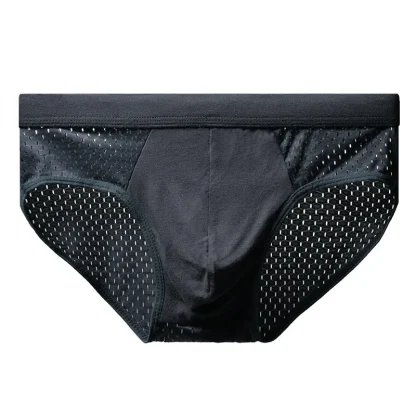 Seamless Breathable Solid Brief - Image 3