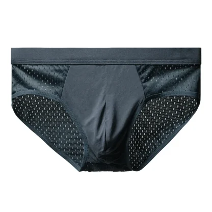 Seamless Breathable Solid Brief