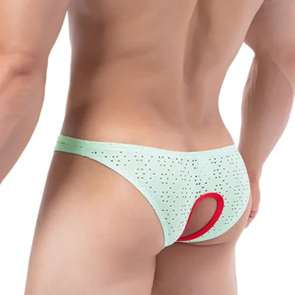 Low-waist Breathable Crotchless Brief - Image 4