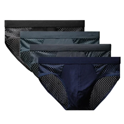 Seamless Breathable Solid Brief - Image 5