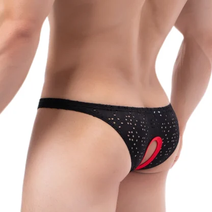 Low-waist Breathable Crotchless Brief - Image 3
