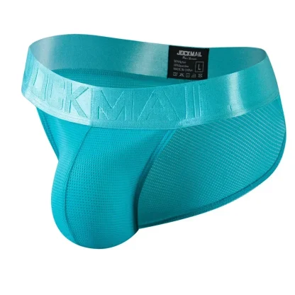 Breathable Solid Color Brief - Image 9