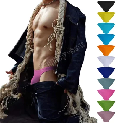 Solid Color Casual Comfy Briefs - Image 6