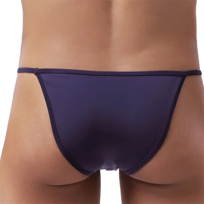 Low Waist Solid Color Bikini Brief - Image 9