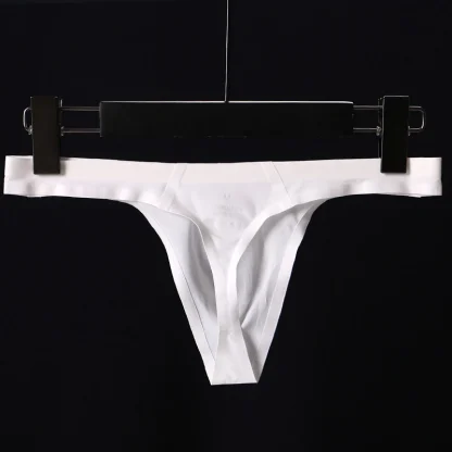 Seamless Casual Solid Thong - Image 6