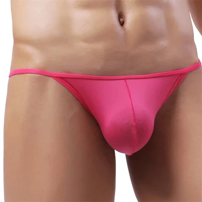 Low Waist Solid Color Bikini Brief - Image 6