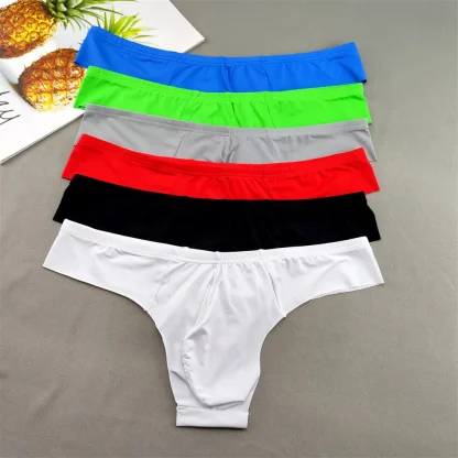 Seamless Solid Color Thong - Image 12