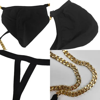 Stylish Chain Strap G-string - Image 5