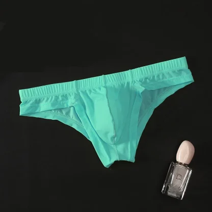 Low-rise Bulge Pouch Casual Thong - Image 11